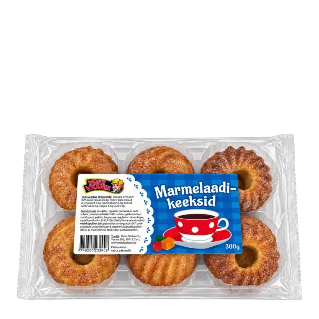 Keeks marmelaadi ja rosinaga